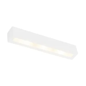 Certifié CE Applique actuel blanche 3 lumières - Tjada Novo