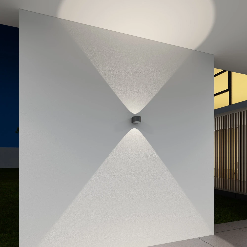 Certifié CE Applique d'extérieur LED CMD 9029 avec lentilles en verre
