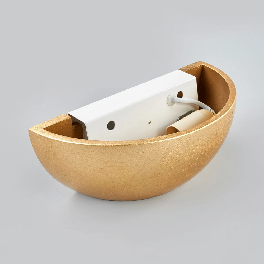 Certifié CE Applique Kolja avec finition à la feuille d'or