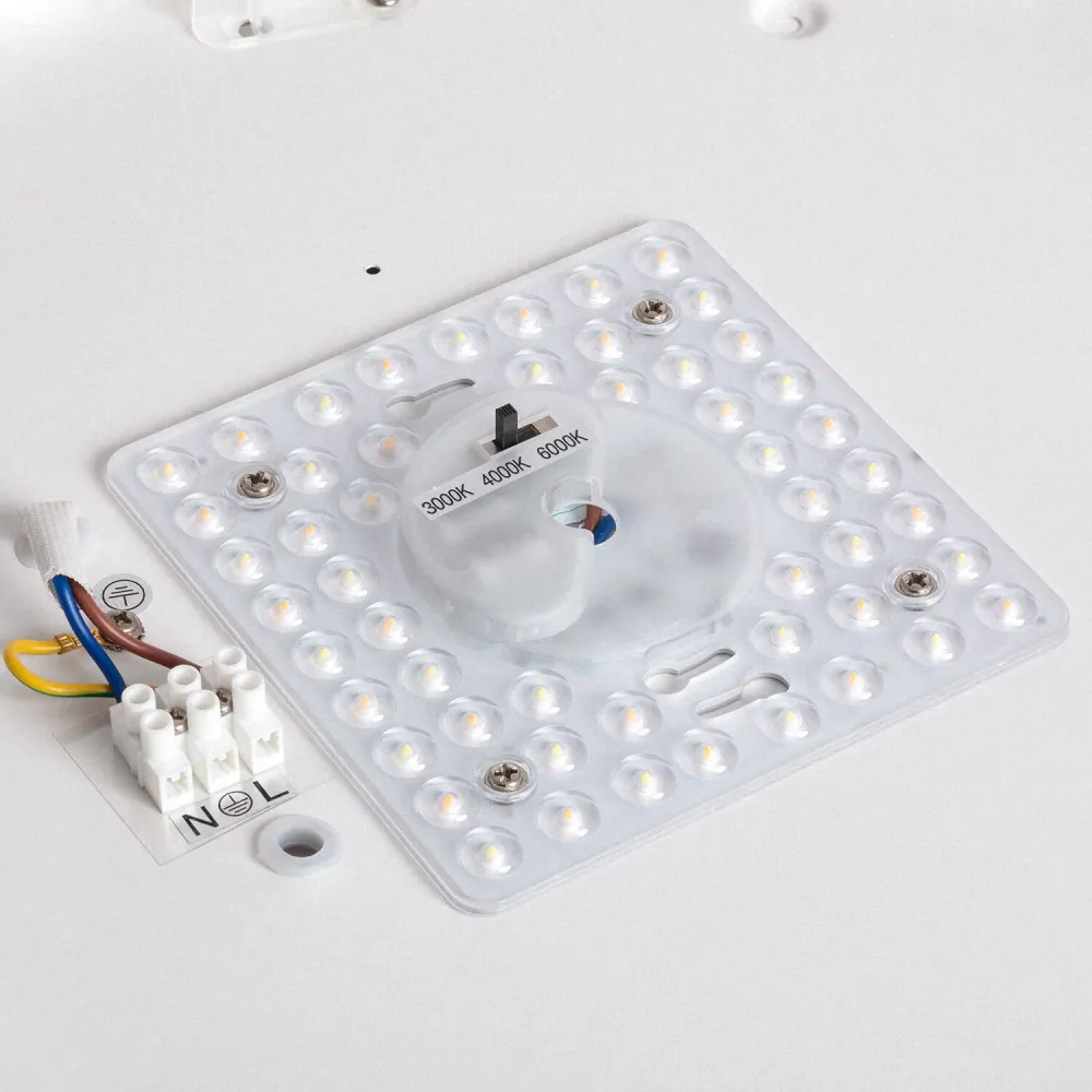 Certifié CE Applique murale 18W en métal et méthacrylate avec LED CCT ajustable Camden M