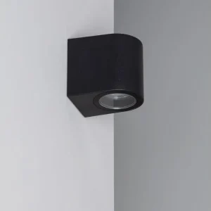 Certifié CE Applique Murale Extérieure Gala Noire Noir