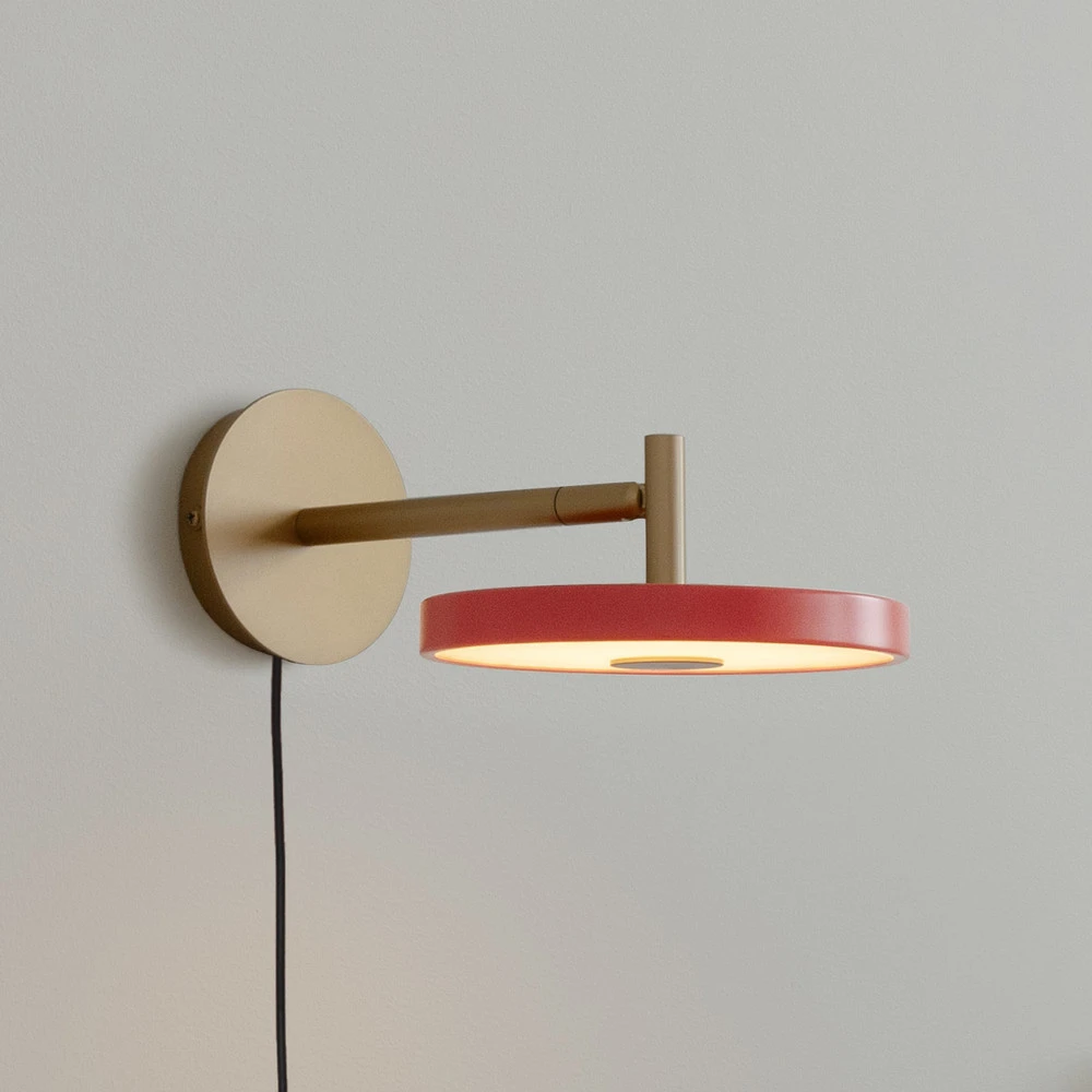 Certifié CE Applique murale LED UMAGE Asteria Mini, rose, 25 cm, connecteur