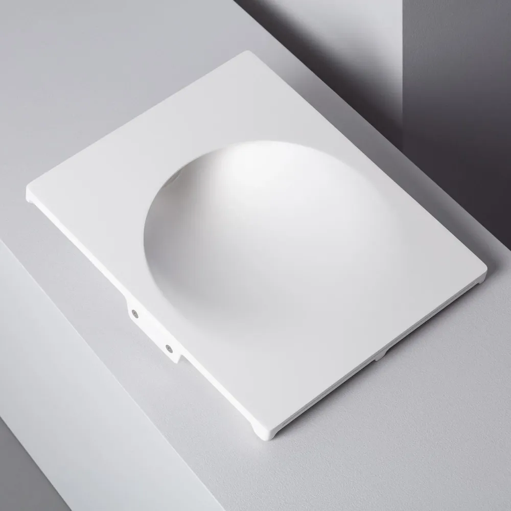 Certifié CE Applique murale en plâtre/pladur pour LED GU10/GU5.3 353x293 mm
