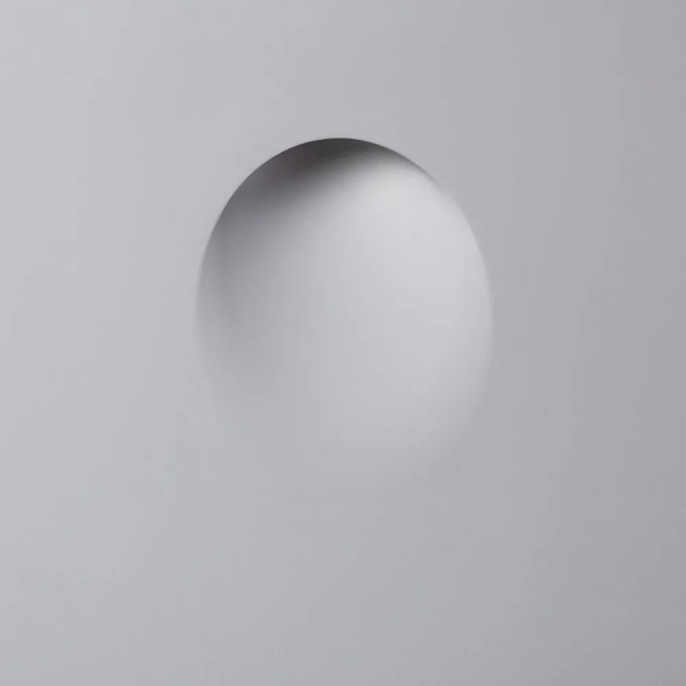 Certifié CE Applique murale en plâtre/pladur pour LED GU10/GU5.3 353x293 mm