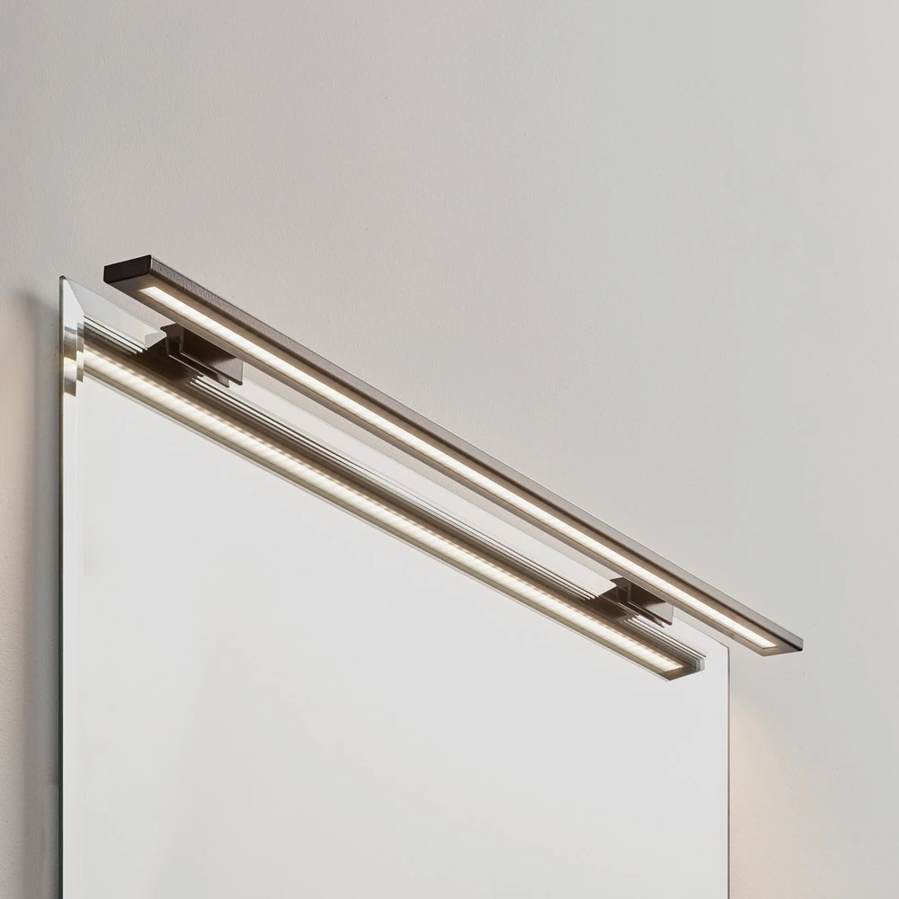 Certifié CE Applique pour miroir LED Espelho 60 cm noir 3.000 K