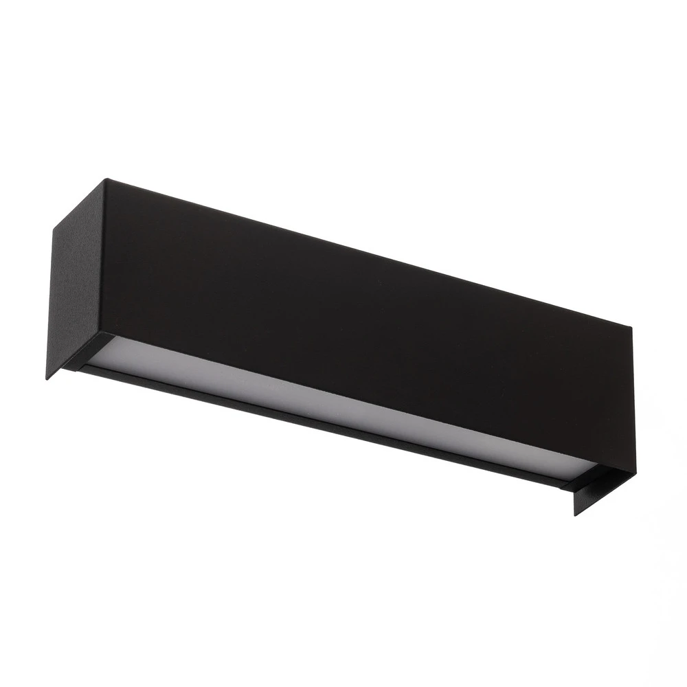Certifié CE Applique Straight XS, largeur 26 cm, noire