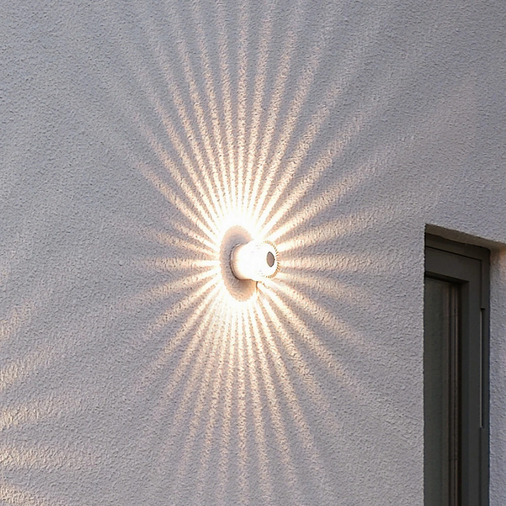 Certifié CE Extraordinaire applique d'extérieur LED Monza