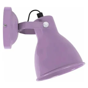 Certifié CE MANHATTAN - Applique articulé métal mauve