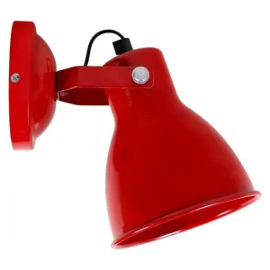 Certifié CE MANHATTAN - Applique articulé métal rouge