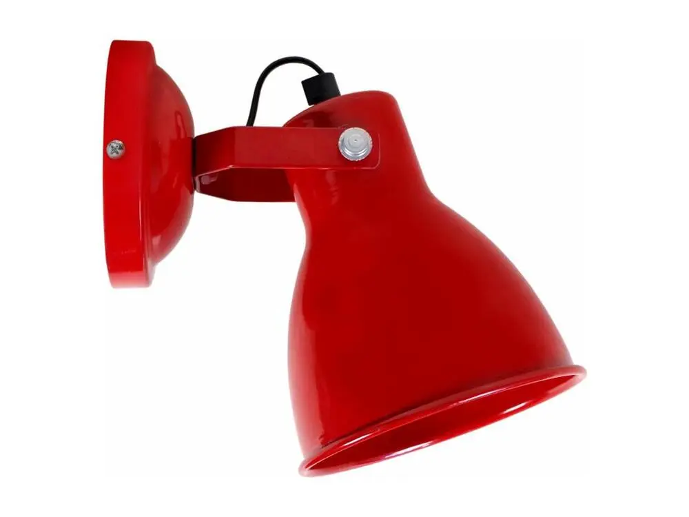Certifié CE MANHATTAN - Applique articulé métal rouge