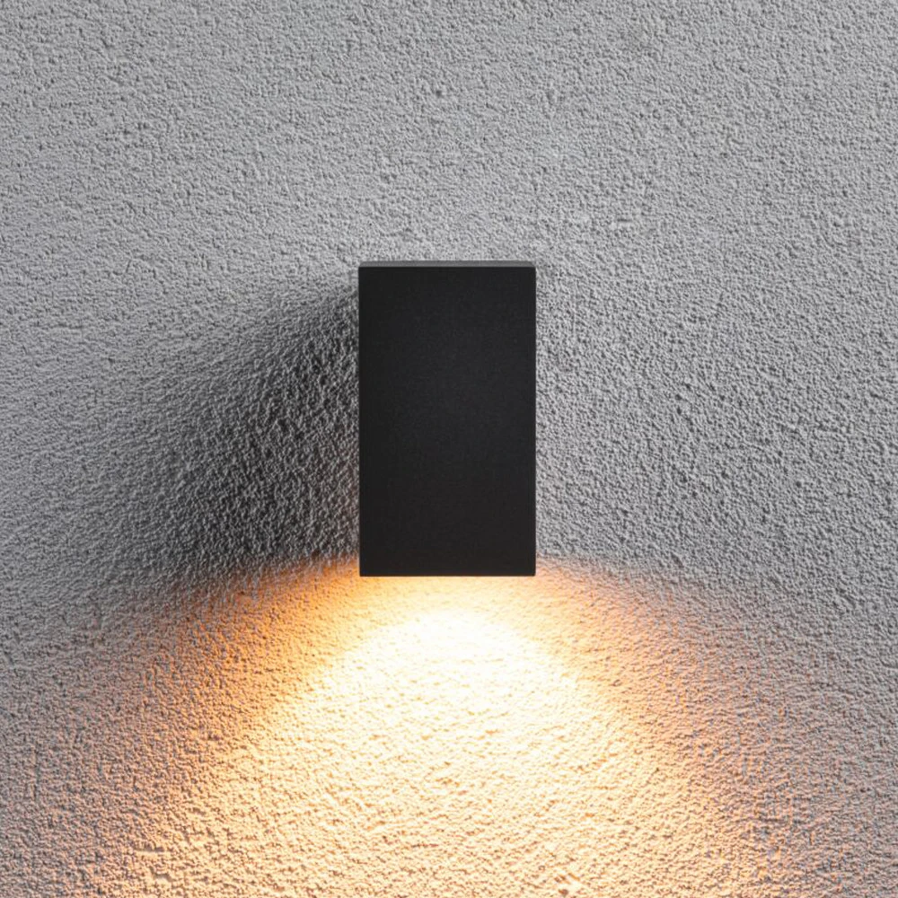Certifié CE Paulmann Flame applique d’extérieur LED, noire