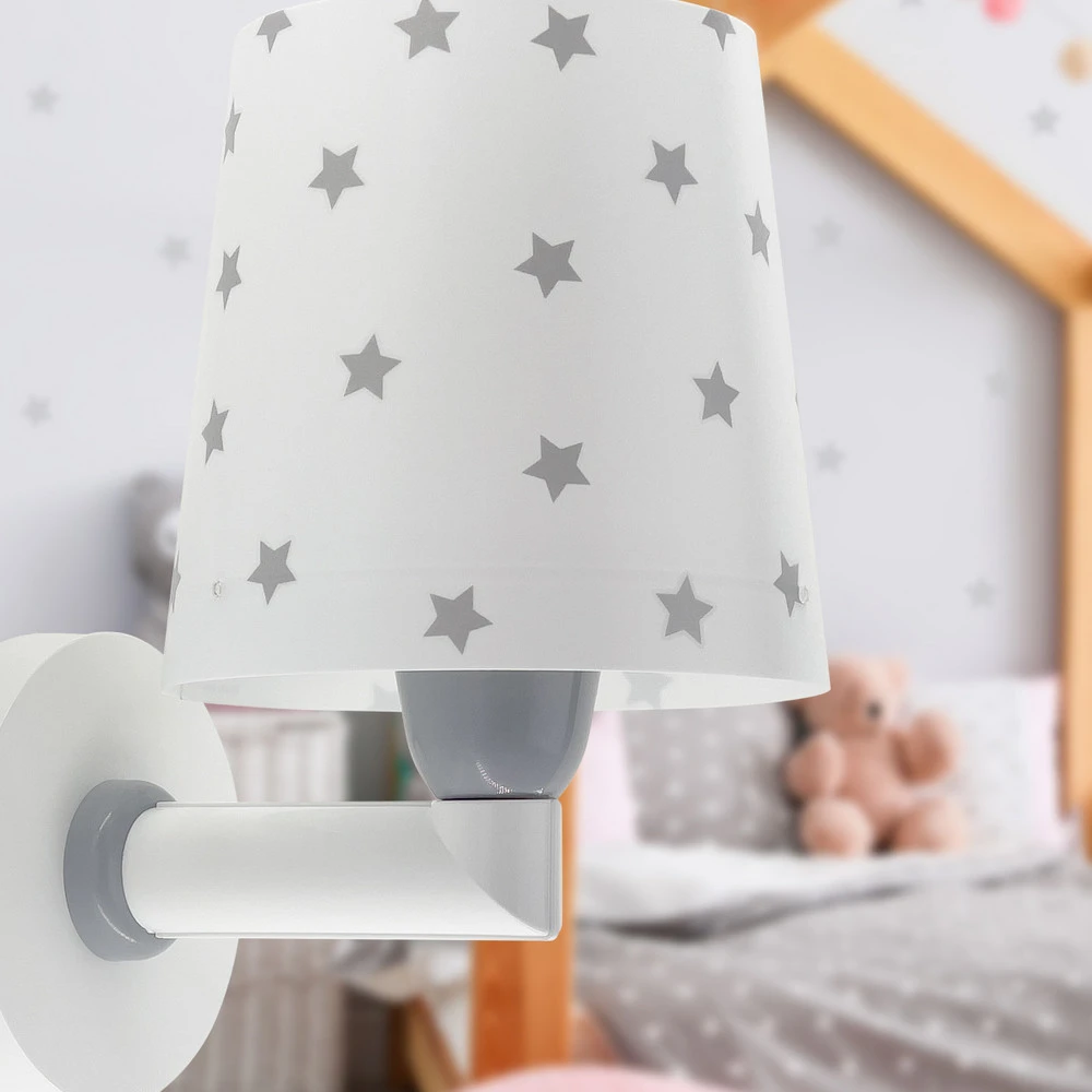 Dalber Star Light applique pour enfant blanche pour miroir de salle de bain