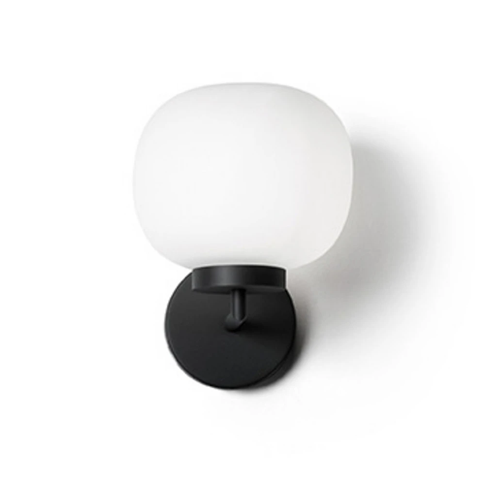 Design Contemporain Applique Bombo avec abat-jour soufflé