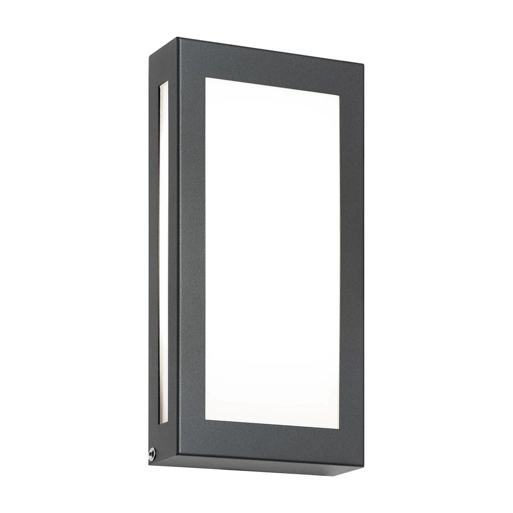 Design Contemporain Applique d'extérieur LED Aqua Rain, anthracite