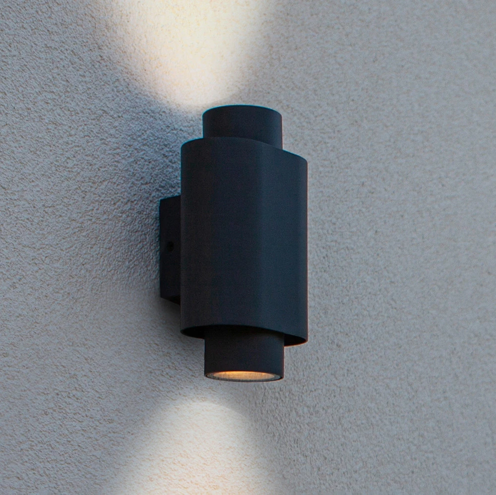 Design Contemporain Applique d’extérieur Cypres, IP44, up/downlight
