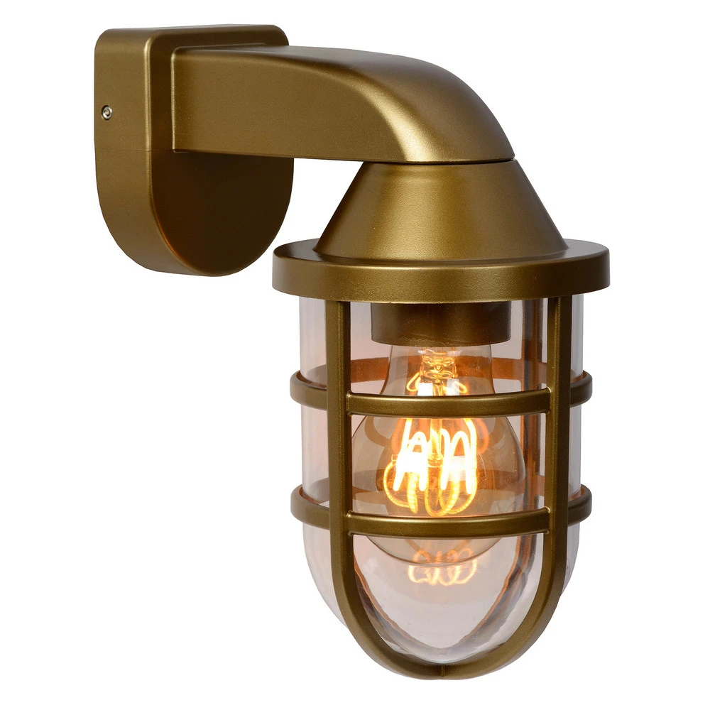 Design Contemporain Applique d’extérieur Lewis, laiton