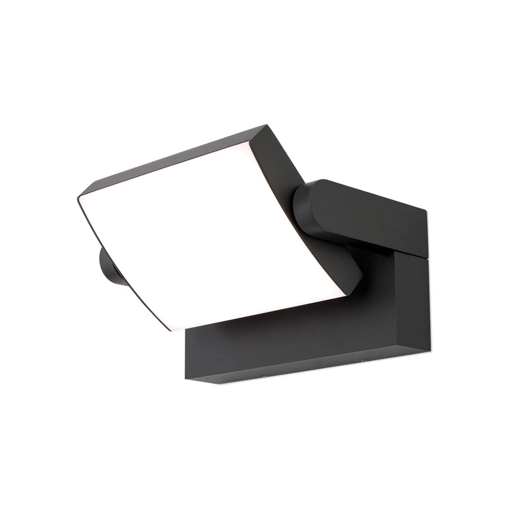 Design Contemporain Applique extérieur LED Ginger, IP54, anthracite