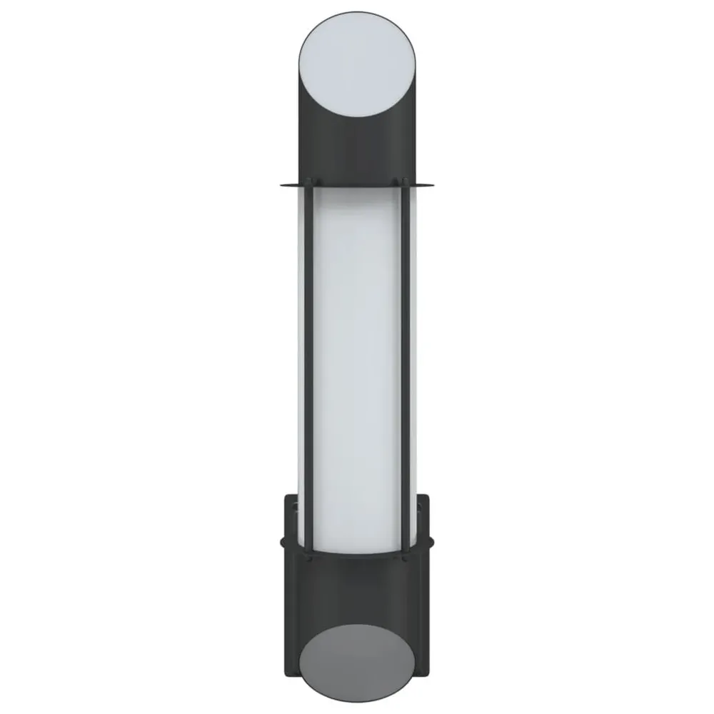 Design Contemporain Applique murale d'extérieur noir acier inoxydable