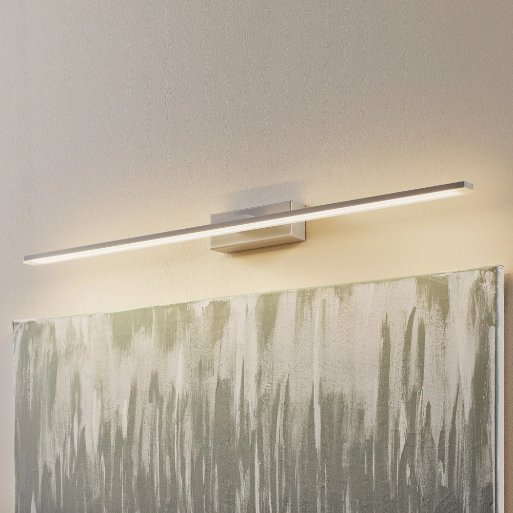 Design Contemporain Applique murale LED Miroir 80 cm alu 3000K