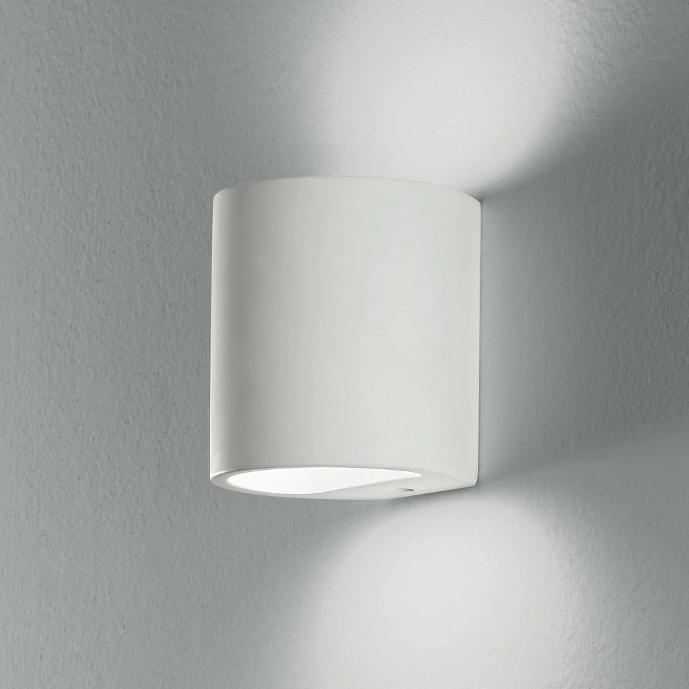Design Contemporain Applique murale Shine Up&Downlight en blanc
