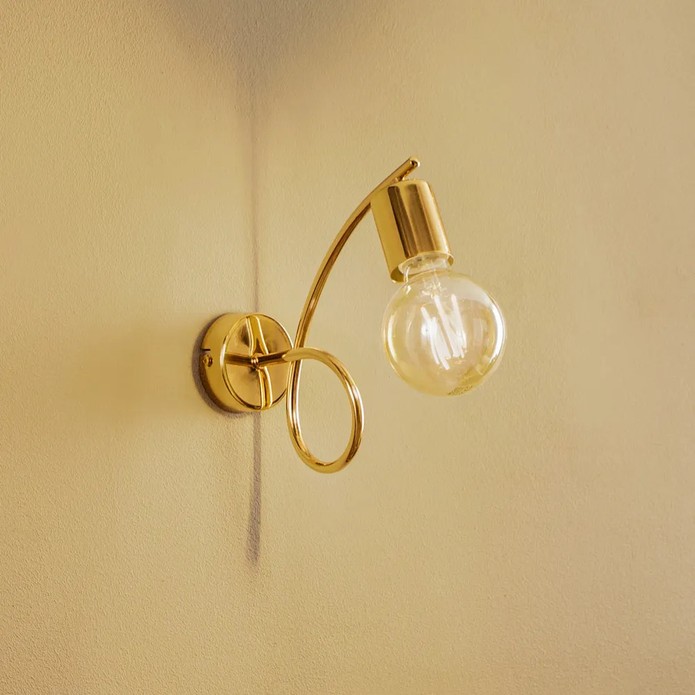 Design Contemporain Applique murale Tango, doré