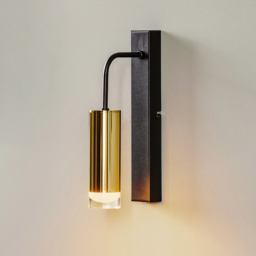 Design Contemporain Applique Shine, dorée