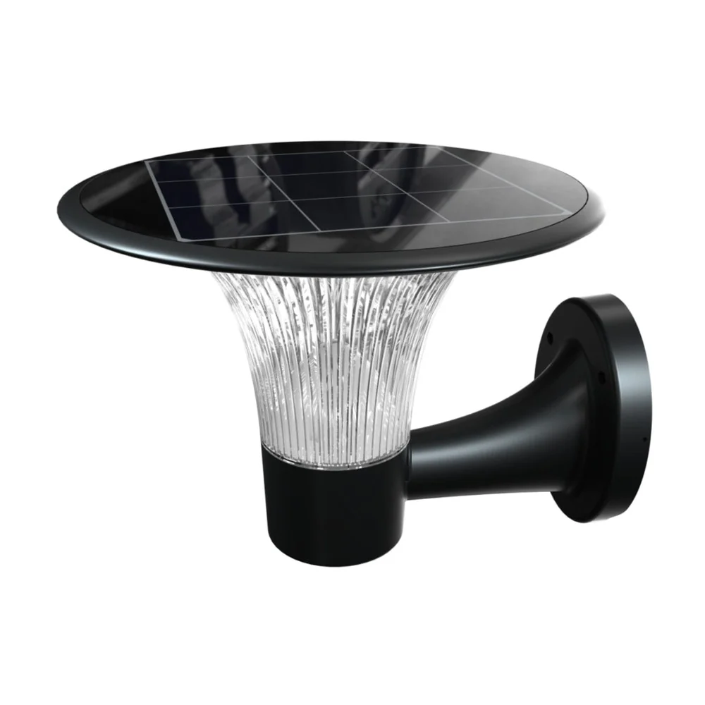 Design Contemporain Applique solaire murale 360° 2200lm