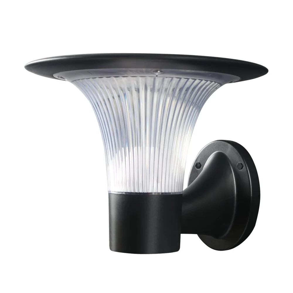 Design Contemporain Applique solaire murale 360° 2200lm