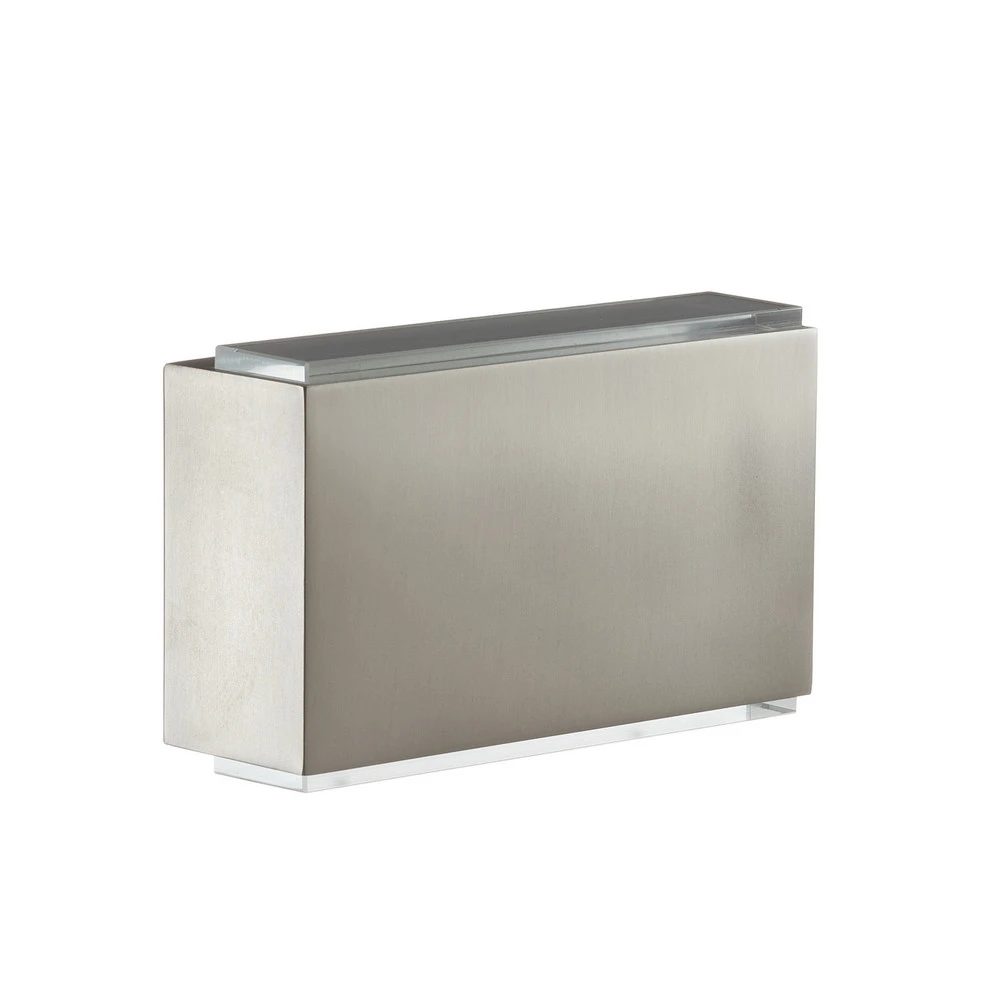Design Contemporain BEGA 23015 applique LED 3 000 K 18cm acier 1 260lm