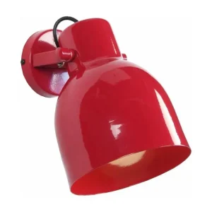 Design Contemporain CARLSON B - Applique articulé métal rouge