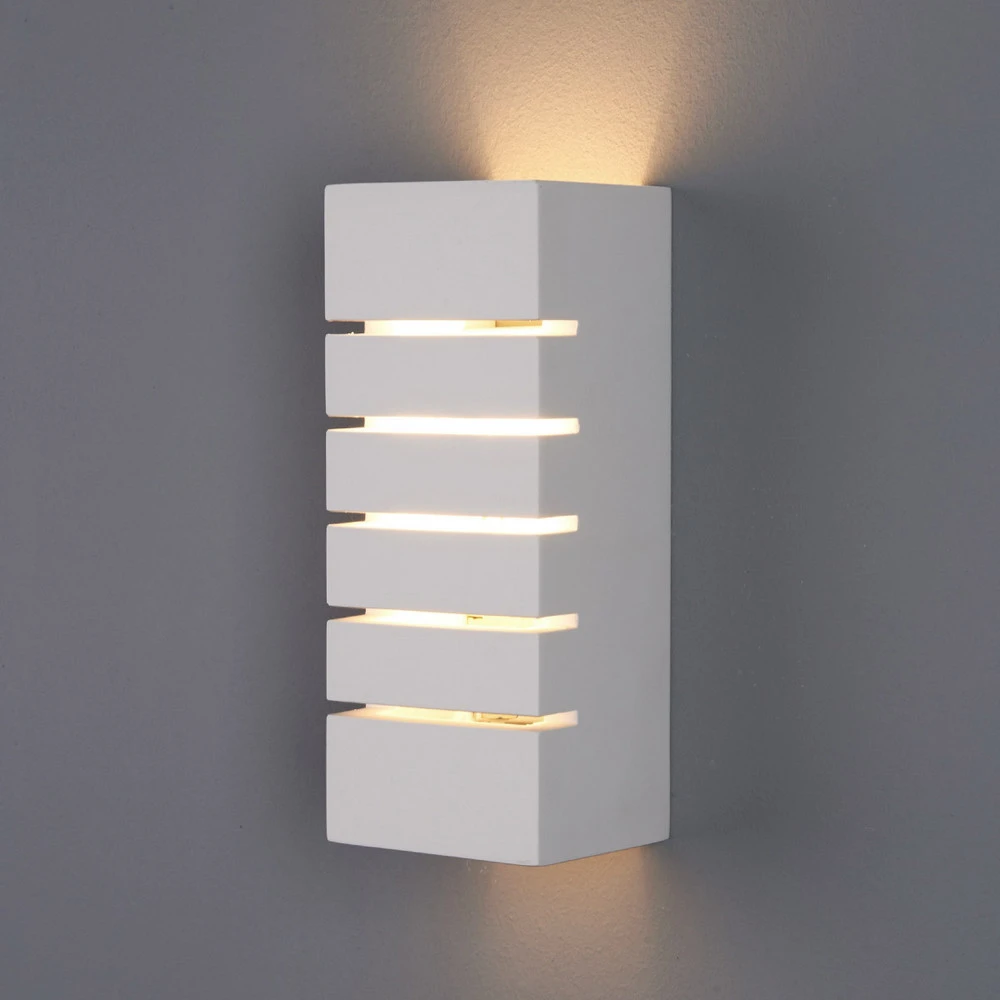 Design Contemporain Flavian - applique indirecte avec rainures