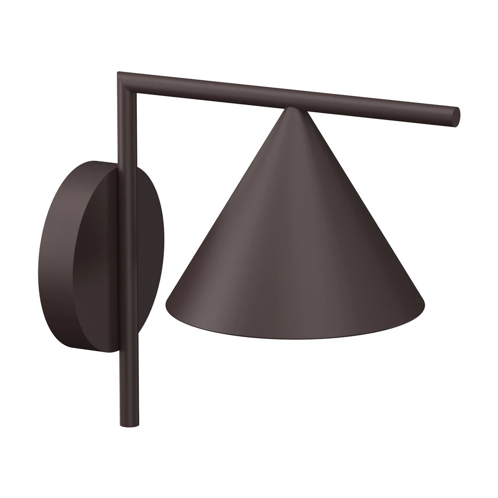 Design Contemporain FLOS Captain Flint applique extérieur 2700K brune