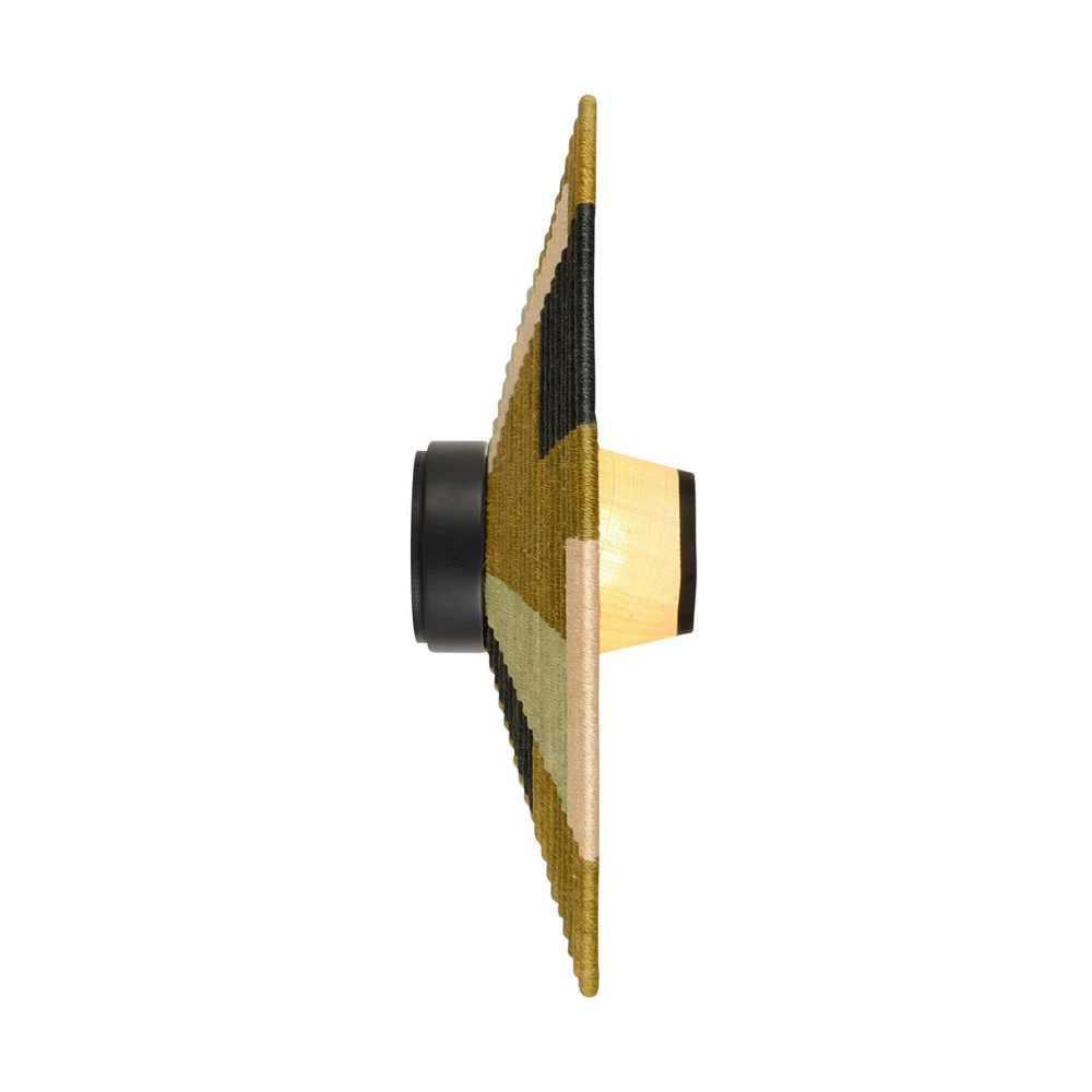 Design Contemporain Forestier Parrot M applique, verte
