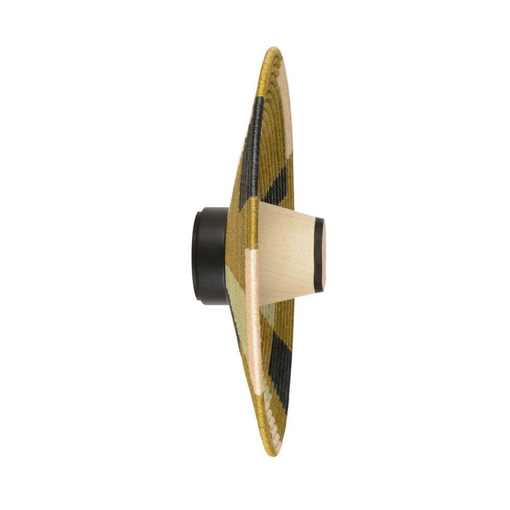 Design Contemporain Forestier Parrot M applique, verte