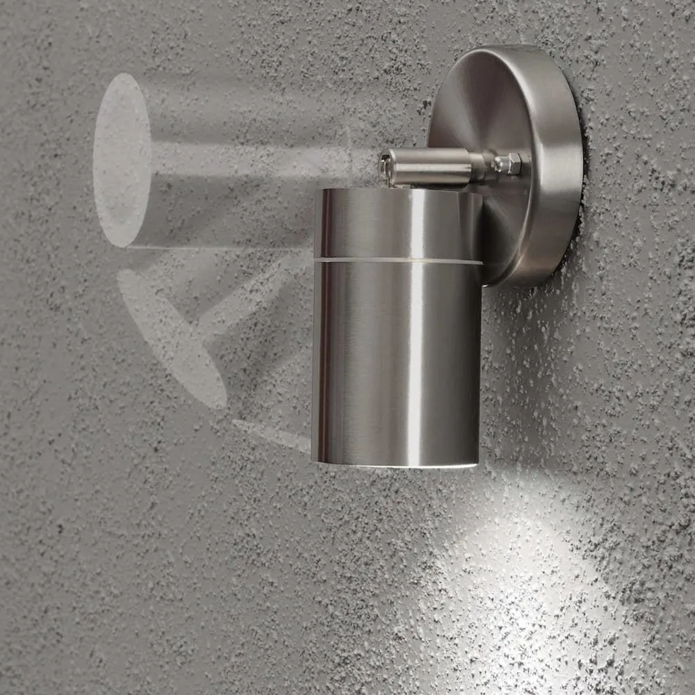 Design Contemporain KONSTSMIDE Applique murale Modena réglable 1x7 W Acier inoxydable