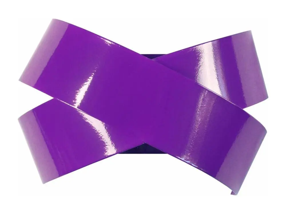 GORDIUM - Applique géométrique métal violet Style moderne