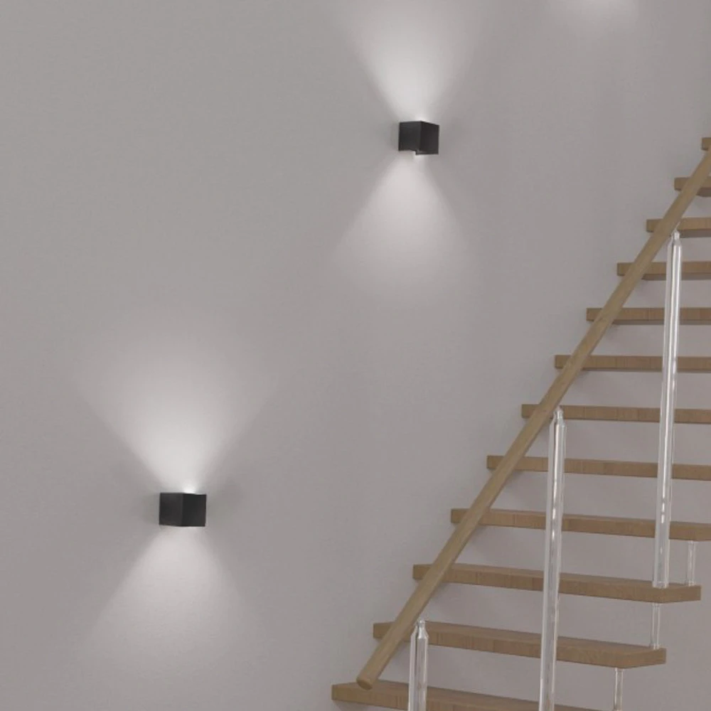 Hama applique LED WLAN, appli, CCT, noire avec interrupteur intégré