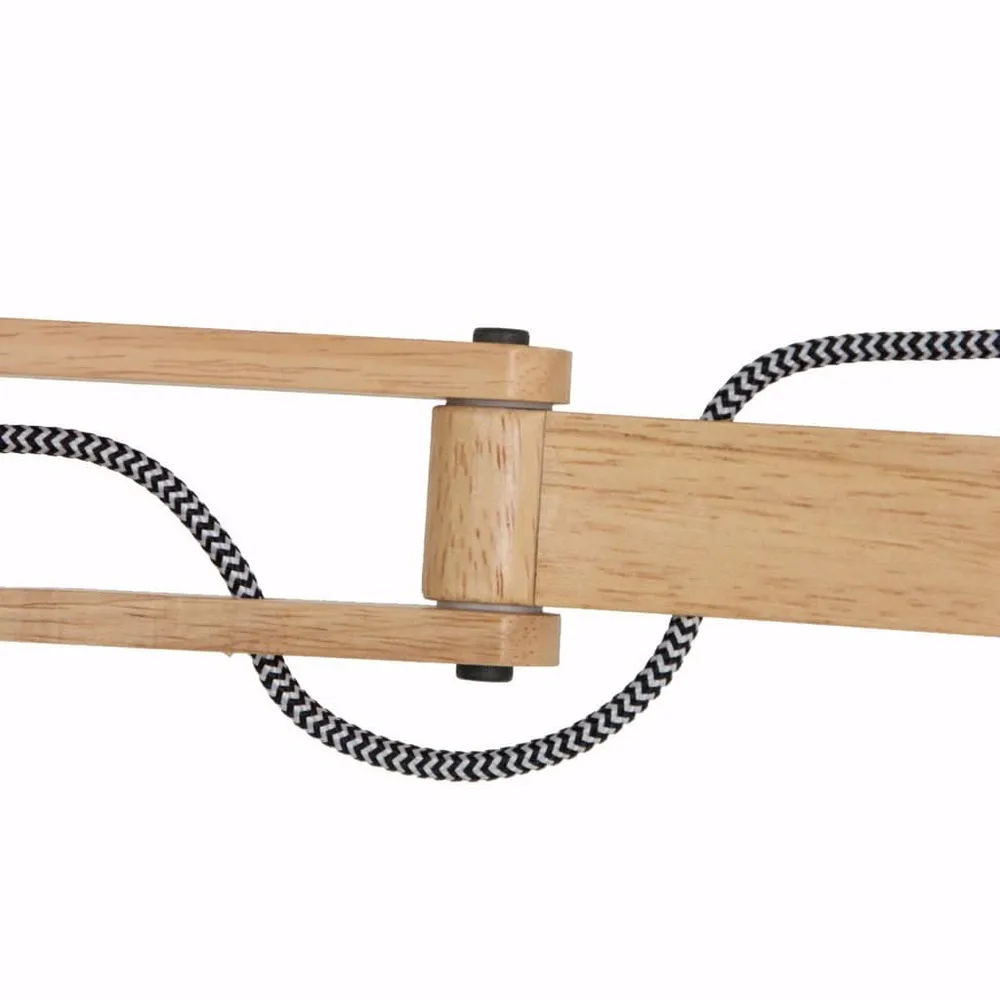Lampe Murale Bois Champêtre | Eira Dimensions : 15 x 30 cm