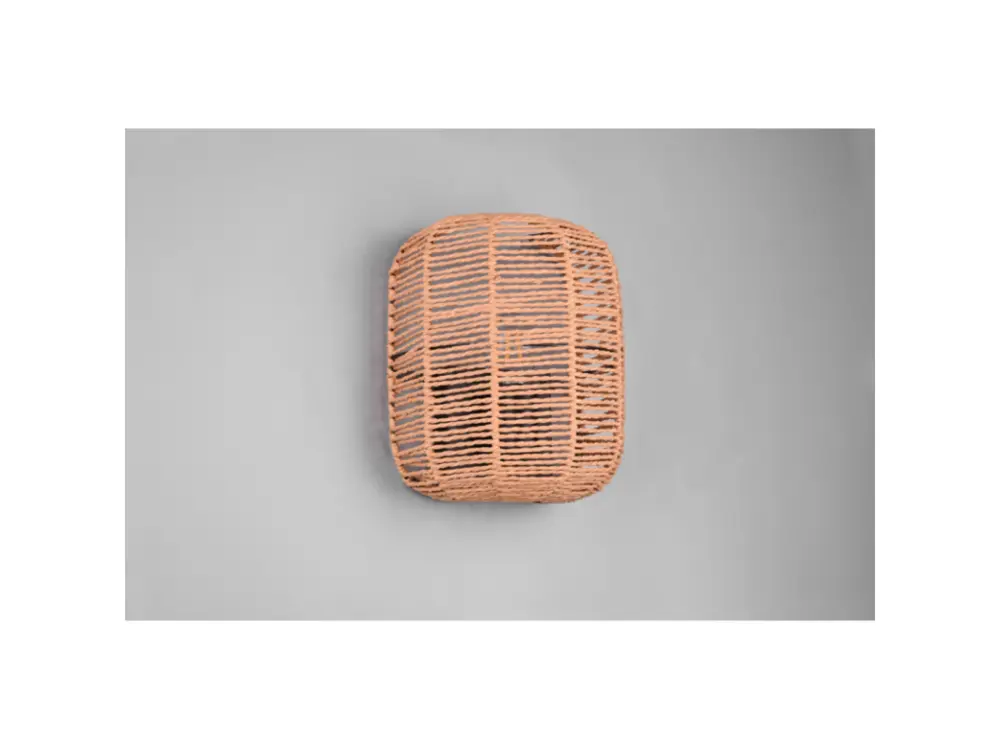 Lampe murale en Sisal naturel Runa pour éclairage de lecture