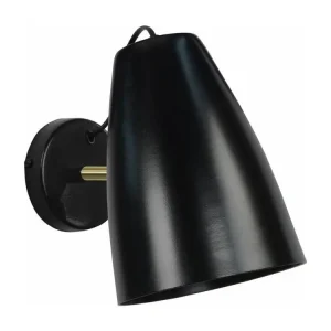 LARSEN - Applique articulé métal noir avec ampoule LED incluse