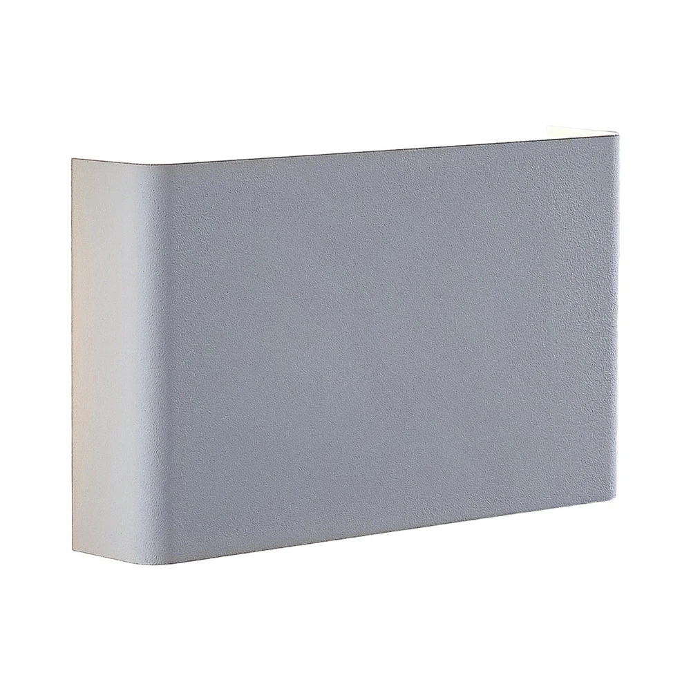 Lindby Dilip applique en acier, blanc avec ampoule LED incluse