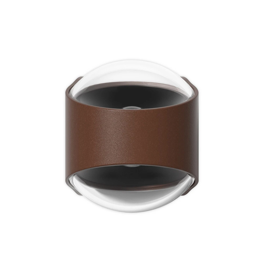 LOOM DESIGN applique d'extérieur LED Saga, up/down, corten pour miroir de salle de bain