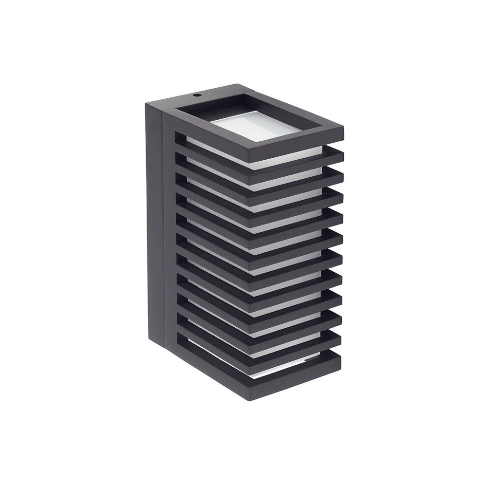 Lucande applique d'extérieur LED Ariza, noir, aluminium avec ampoule LED incluse
