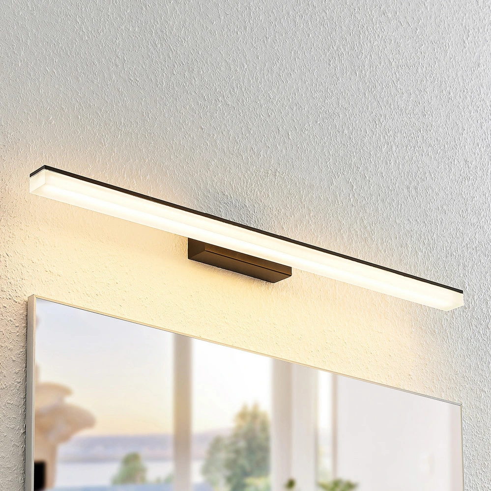 Lucande Lisana applique LED, IP44, 75 cm avec fixation invisible