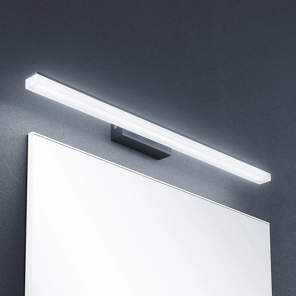 Lucande Lisana applique LED, IP44, 75 cm avec fixation invisible