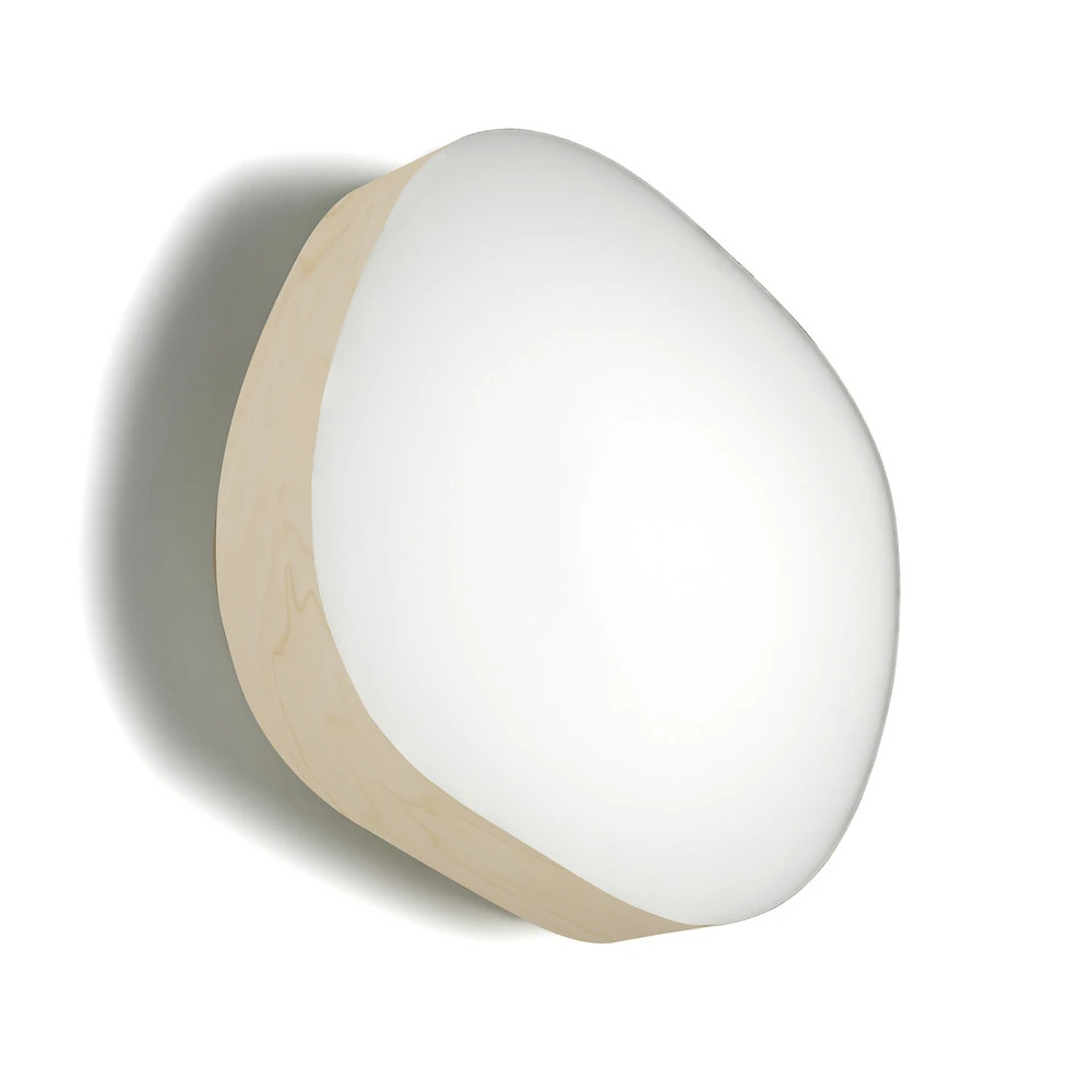 LZF Guijarro Étendu applique LED, ivoire - Montage Facile