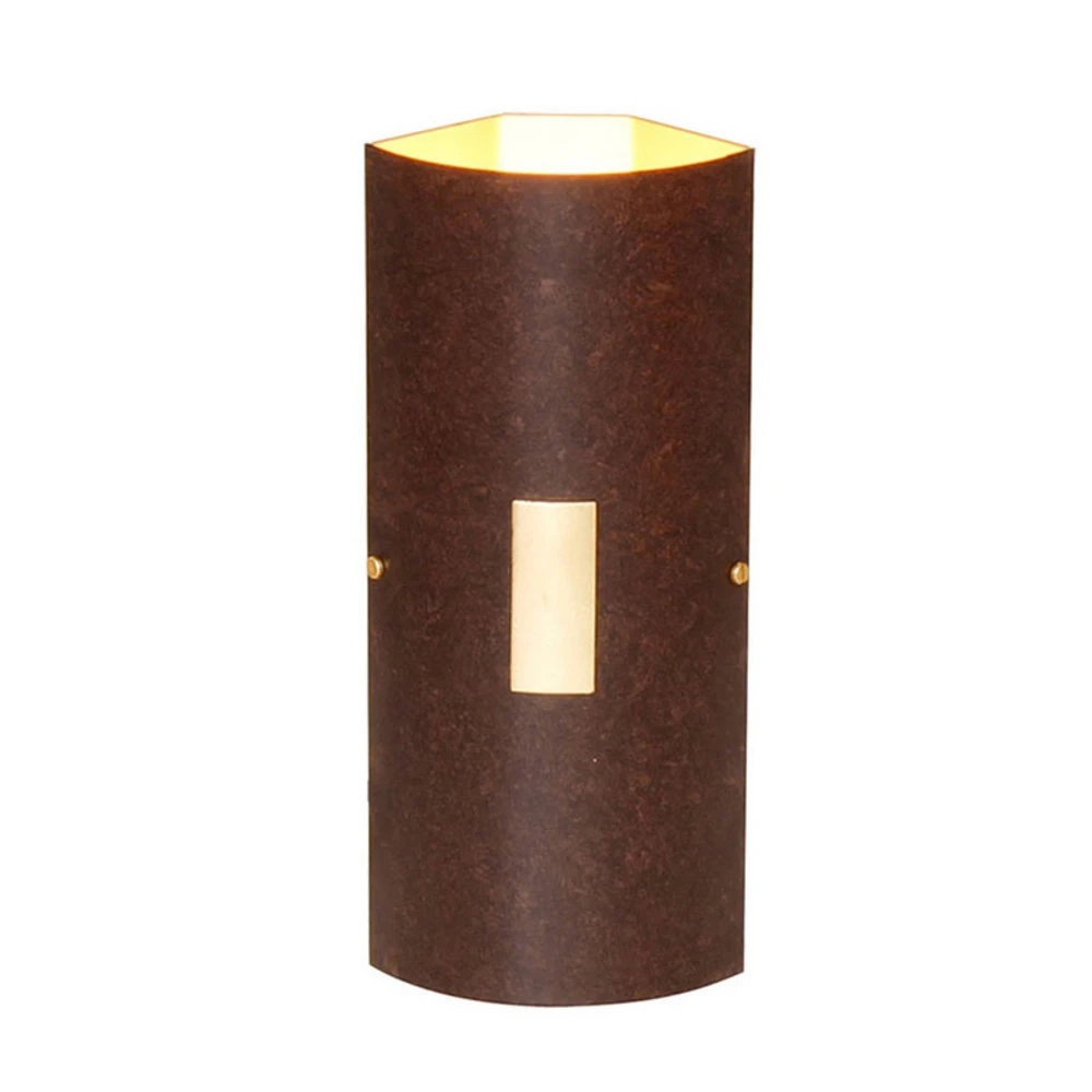 Menzel Solo applique angle brune-noire/dorée Style moderne