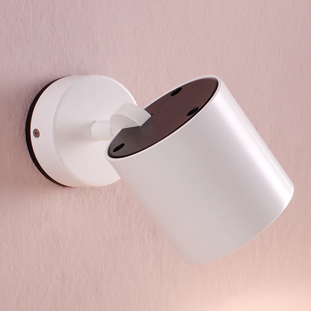 Milan Kronn - applique inclinable, blanc pour salle de bain IP44