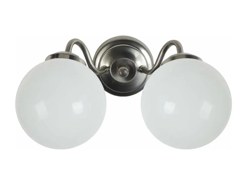 OGGI - Applique multiple bras métal aluminiumet opale en laiton brossé