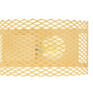 Étanche IP44 Applique acier marron 11 cm.